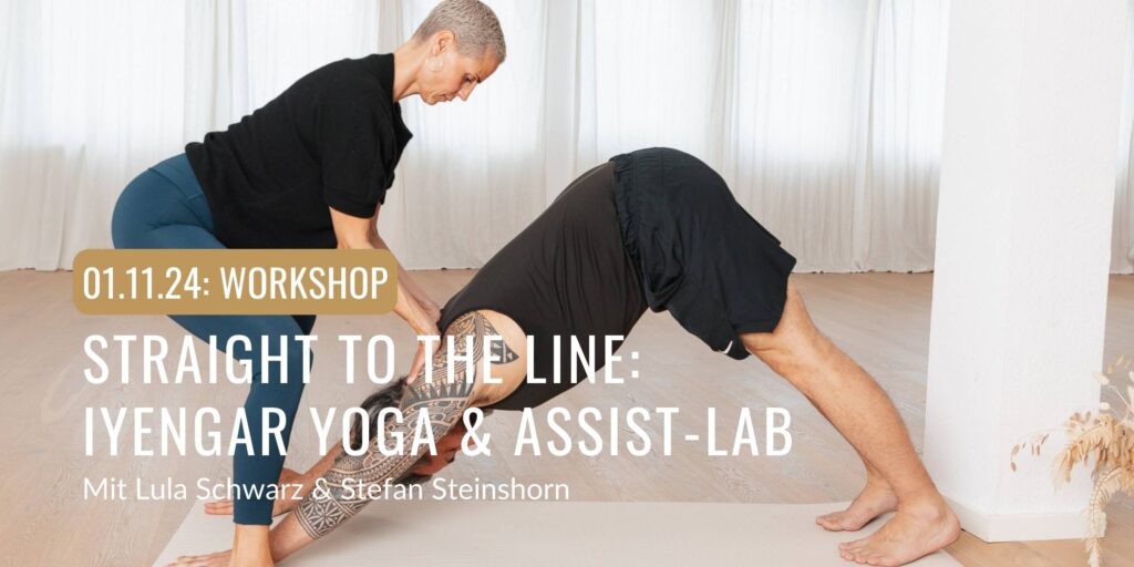 Straight to the Line Workshop: Iyengar Yoga Practice & Assist Lab im November 2024 im bodhi Studio