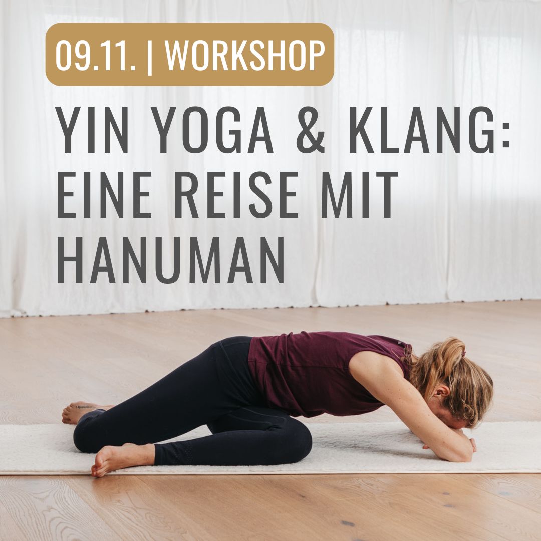 Workshop Yin Yoga und Klang: Eine Reise mit Hanuman im bodhi Studio Köln