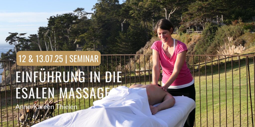 Esalen Massage mit Anne- Kareen Thielen im bodhi Studio