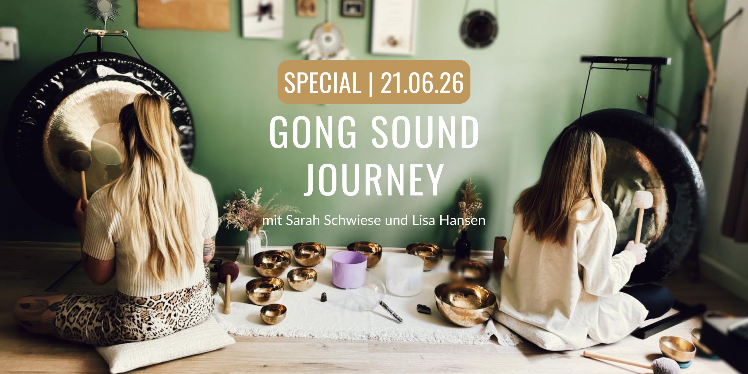 Gong Sound Journey im bodhi Studio in Köln