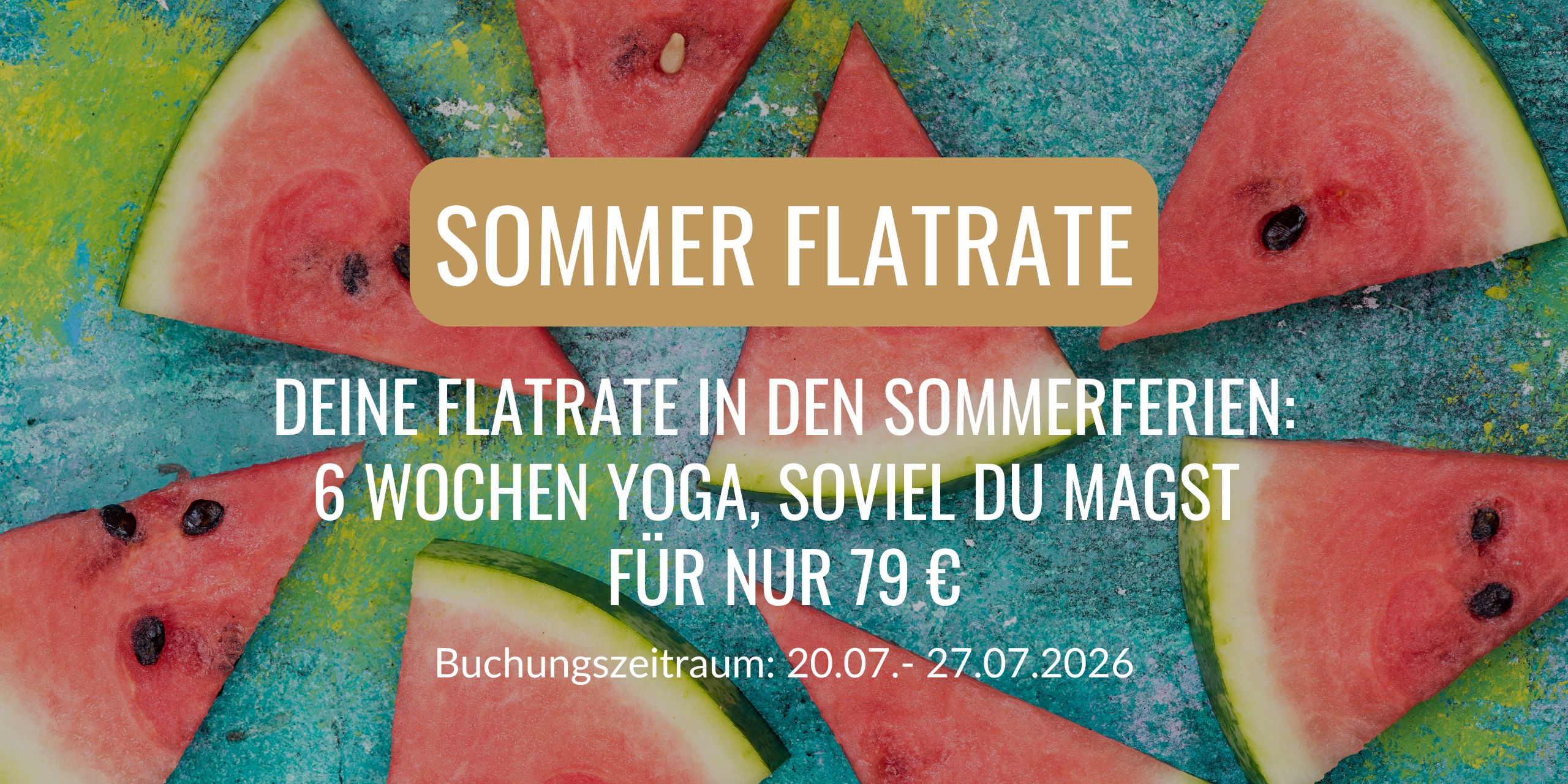 Sommer Flatrate 2026 im bodhi Studio